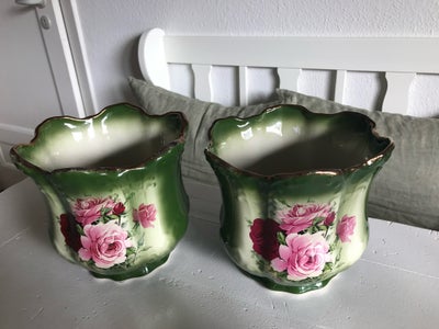 Staffordshire urtepotteskjuler blomsterskjuler , Staffordshire, Smukke store urtepotteskjulere uden 