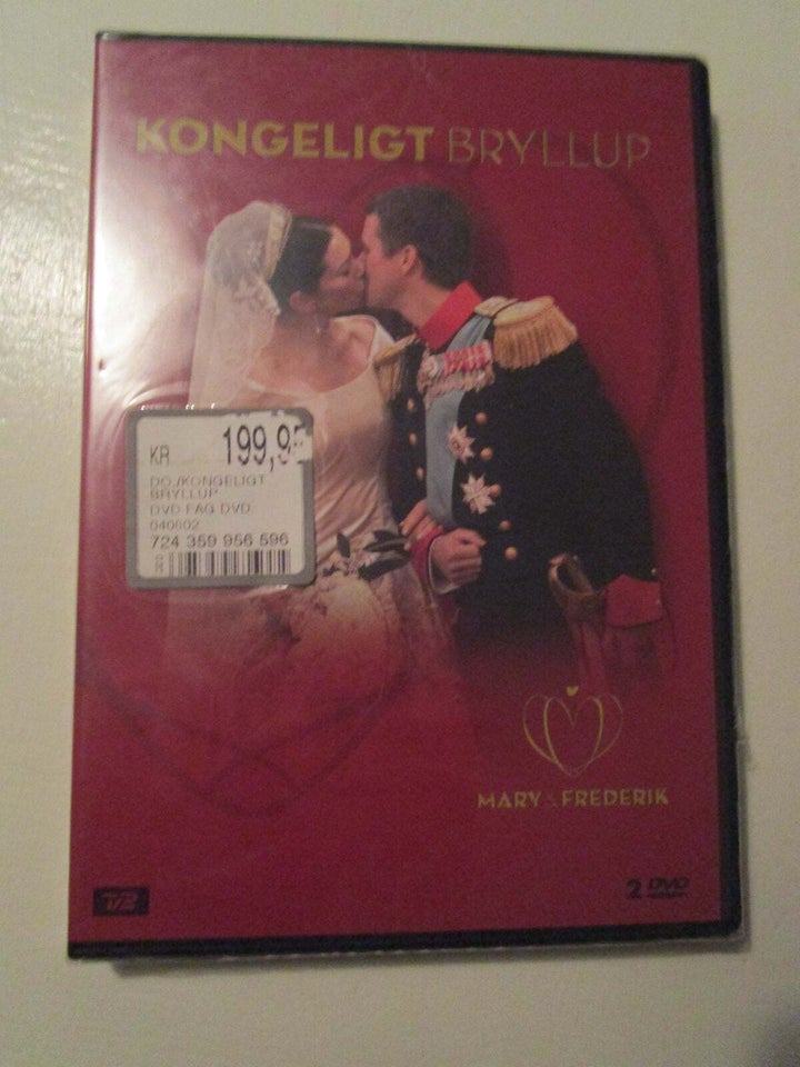 Kongeligt Bryllup *NY I FOLIE*, instruktør Tv2, DVD