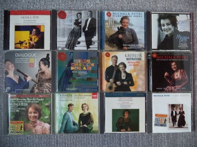 .MICHALA PETRI  CDer sælges stykvis               : ., klassisk, 
Velholdte originale CDer med intak