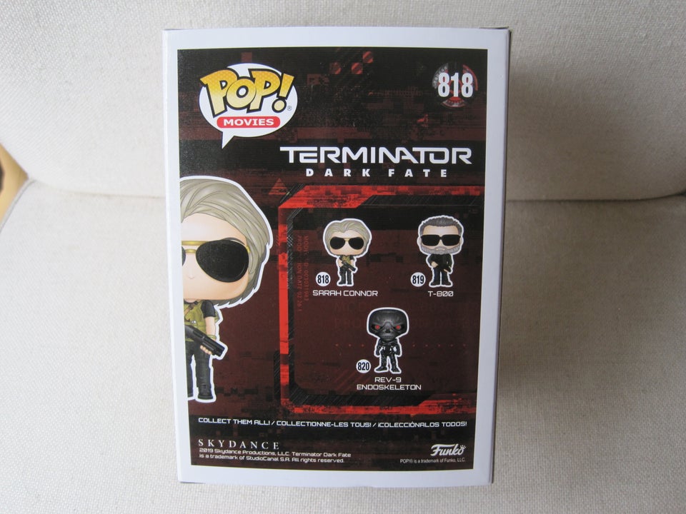 Funko Pop #818 Sarah Connor chase