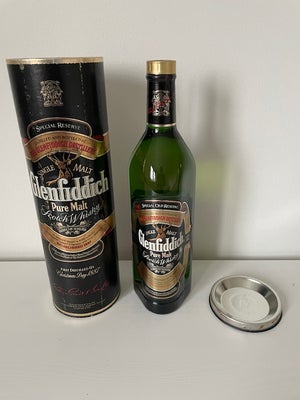 Vin og spiritus, Whisky Single malt, 
Glenfiddich Special Reserve pure single malt, i original dåse/
