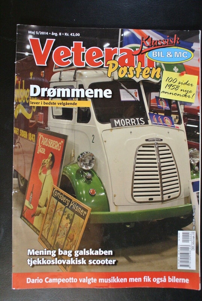 veteranposten nr. 5 2014 8. årgang, emne: bil og motor