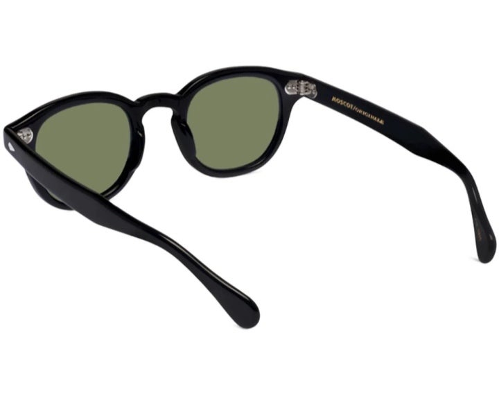 Briller, Moscot lemtosh large col. black solbriller, str.