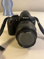 Nikon D3100, spejlrefleks, 12.3 megapixels