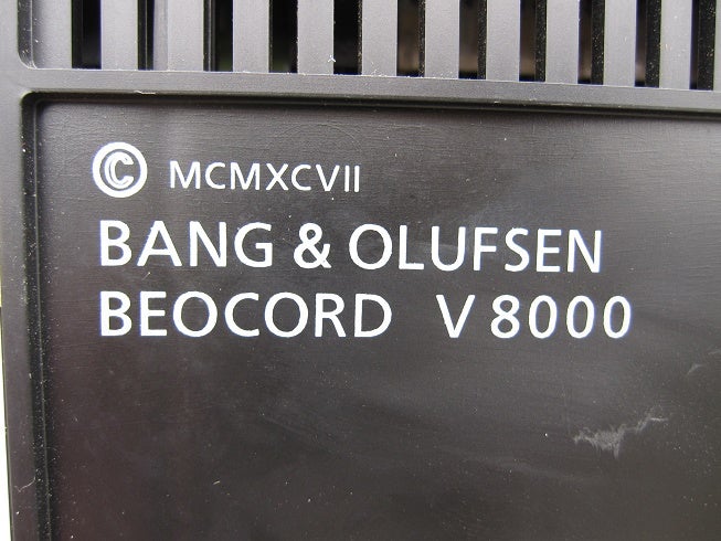 VHS videomaskine, Bang & Olufsen, V8000