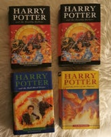 4 x Harry Potter, J.K. Rowling, genre: fantasy