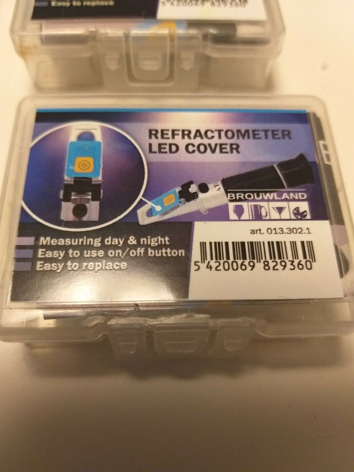 Andet håndværktøj, 4 STK Refractometer LED COVER