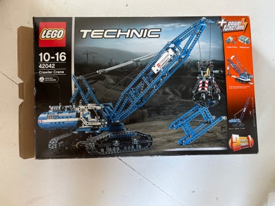 Lego Technic, 42042, Næsten ny Lego techno kran. Åbent en gang og bygget en kvart del af den.. har a