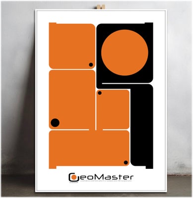 Plakat, Gabriel Lavine, motiv: GeoMaster Series N°10 CE2, b: 70 h: 100, Limited Collectors Edition G