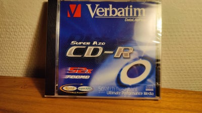 Andet, Verbatim, Perfekt, Verbatim DataLife - CD-R - 700 MB - lagringsmedie

12 stk nye og uåbnede. 