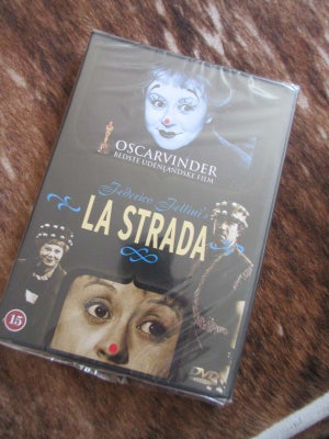 LA STRADA (dansk tekst) *NY I FOLIE*, DVD, drama, Helt ny i fabriksemballeret folie. Udgået fra hand
