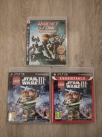 PS3 Lego Star wars og Ratchet, PS3