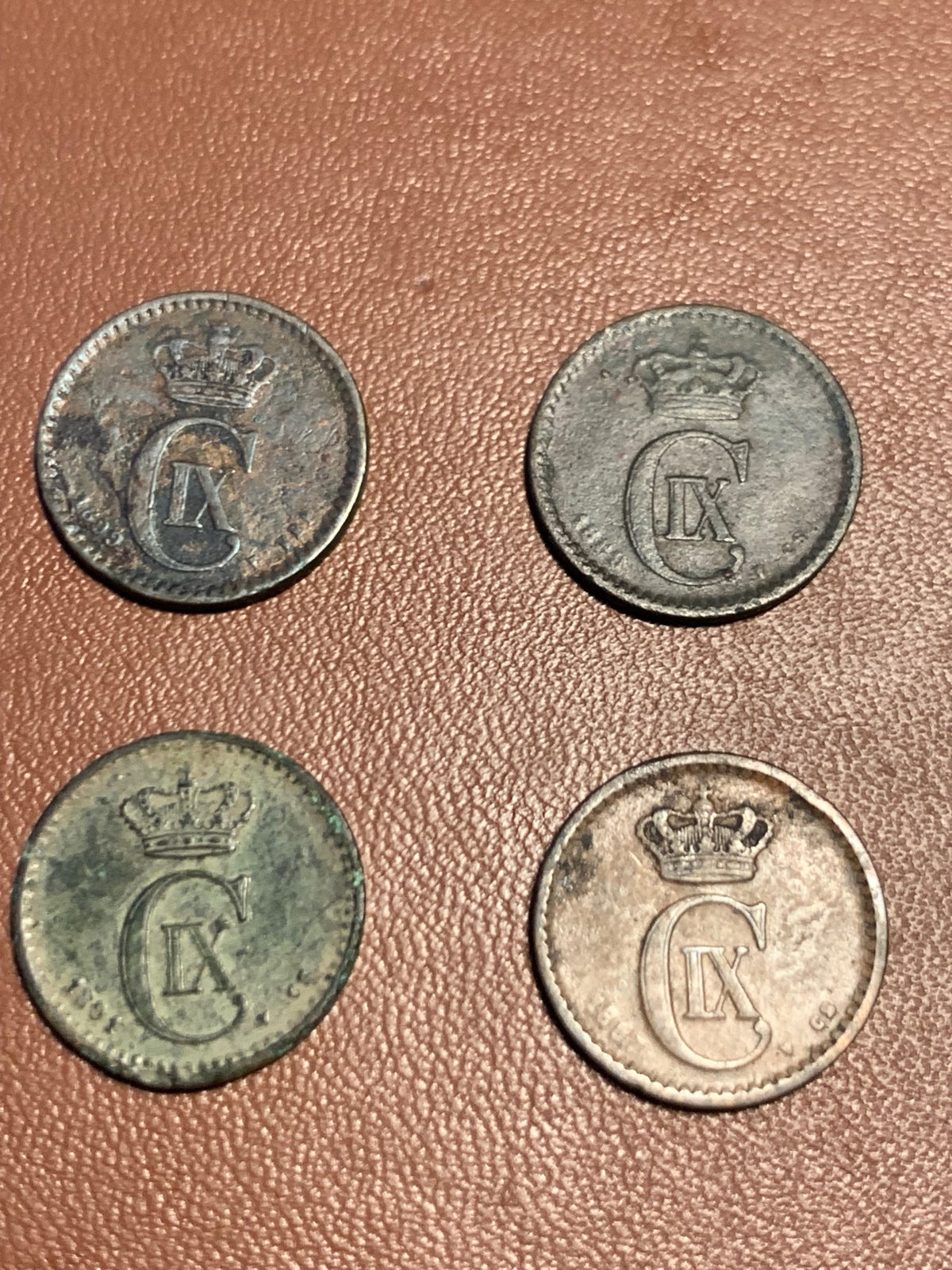 Danmark, mønter, 1 Øre