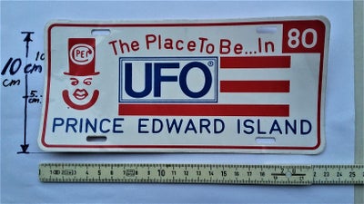 Klistermærker, Prince Edward Island, 23 cm lang , Prince Edward Island, 23 cm langt -sjældent Kliste