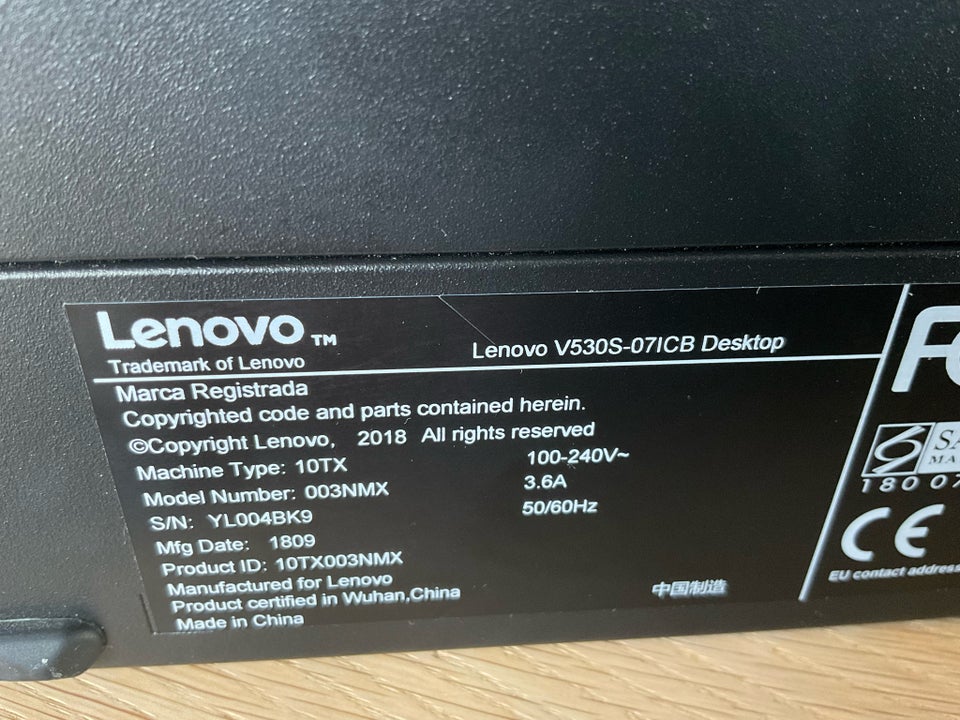 Lenovo, V530S