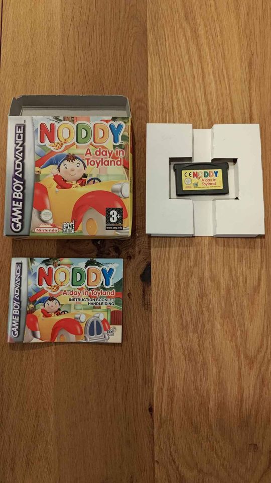 NODY A day in Toyland CIB, Gameboy Advance, adventure