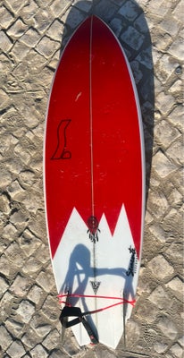Surfsæt, SEMENTE D-2 Twin, Surfboard fish twin-fin from the Semente Portugal brand, manufactured in 