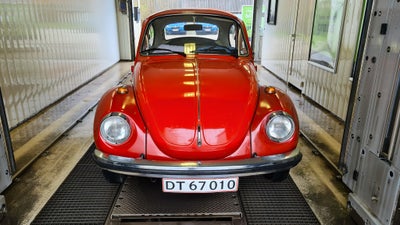 VW 1303, 1,3, Benzin, 1973, km 114000, rød, 2-dørs, Jeg har arvet denne lækre “Bobbel" fra min far, 