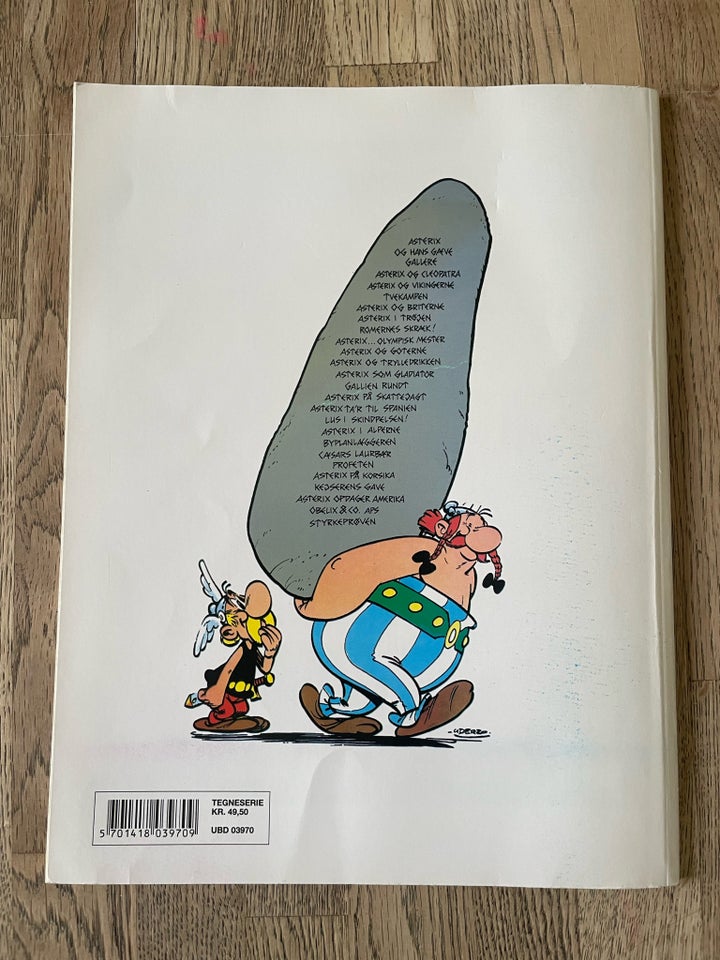 Asterix og Kleopatra, Tegneserie