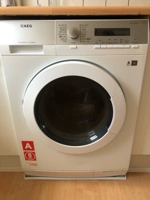 AEG vaskemaskine, vaske/tørremaskine, b: 59 d: 59, Fejler ingenting, sælges pga flytning. Afhentes p
