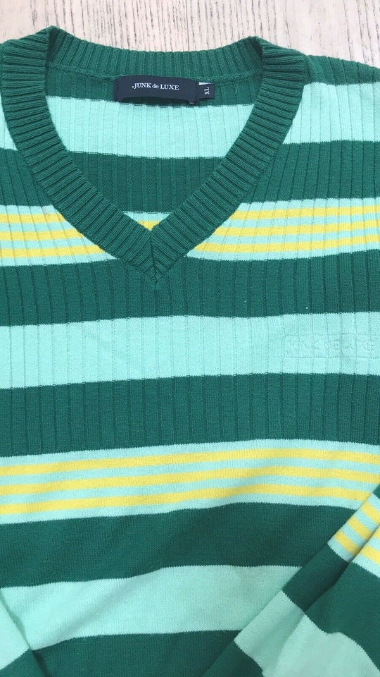 Sweater, Junk de Lux og Thomas Burberry, str. XL