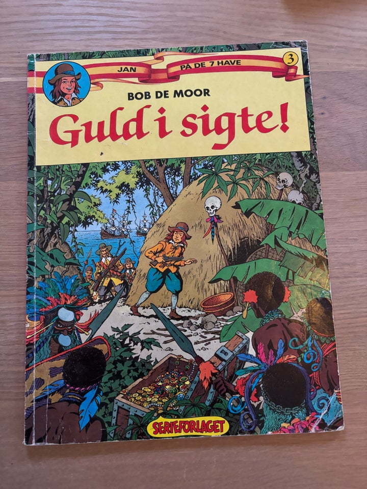 Guld i sigte, Bob de Moor, Tegneserie