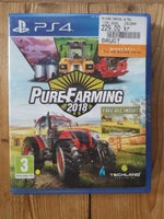 Pure Farming 2018 til Playstation 4, PS4, simulation