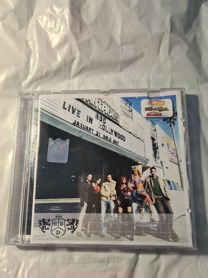 ¤/ RBD: CD : Live In Hollywood, pop