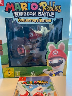 Mario+Rabbids kingdom battle, Nintendo Switch, Mario+rabbids kingdom battle collectors edition. 