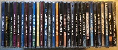Absolute Music 1 - 29: Absolute Music 1 - 29, rock, En komplet samling af alle Absolute Music cd’ern