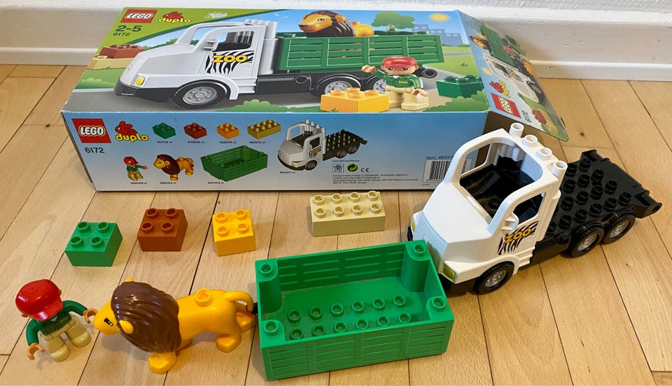 Kære Kænguru tæt Lego Duplo, 6172 Zoo Truck – dba.dk – Køb og Salg af Nyt og Brugt
