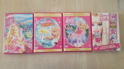 Barbie film, DVD, animation, Barbie - Fairytopia
Barbie i et havfrueeventyr
Barbie og de lyserøde ba