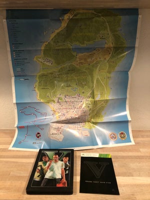 [ steelbook ] Grand Theft Auto V, Xbox 360, Kun 99 kr.

- Tjek også alle mine andre opslag på DBA
- 