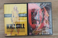 Kill Bill 1+2, instruktør Quentin Trantino, DVD