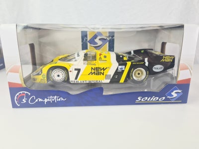 Modelbil, Solido Porsche 956LH, skala 1:18, Porsche 956LH Le Mans winner 1984. Solido