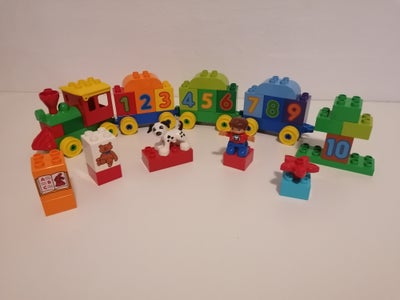 Lego Duplo, Taltog  NR10558 med 4 vogne Har ikke kassen

