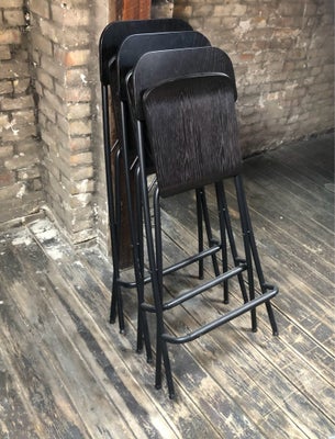 Barstol, IKEA, 3 IKEA FRANKLIN barstole, der kan klappes sammen. Sælges samlet til 250kr. 