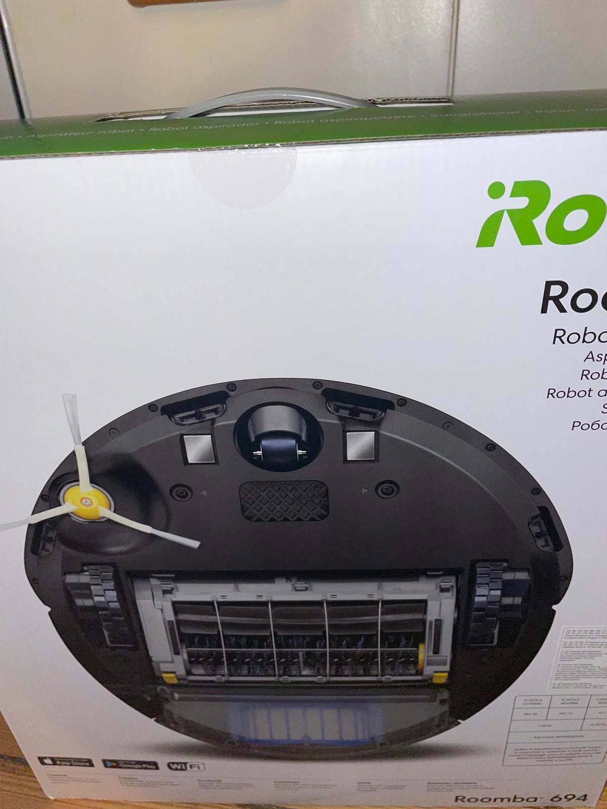 Roomba 694, stadig ny ikke åbnet