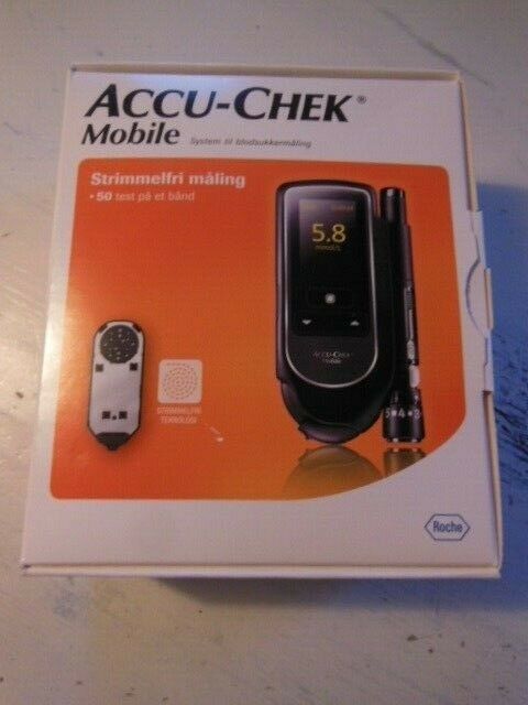 Blodsukkermåler, Accu-Chek Mobile & wireless adapter