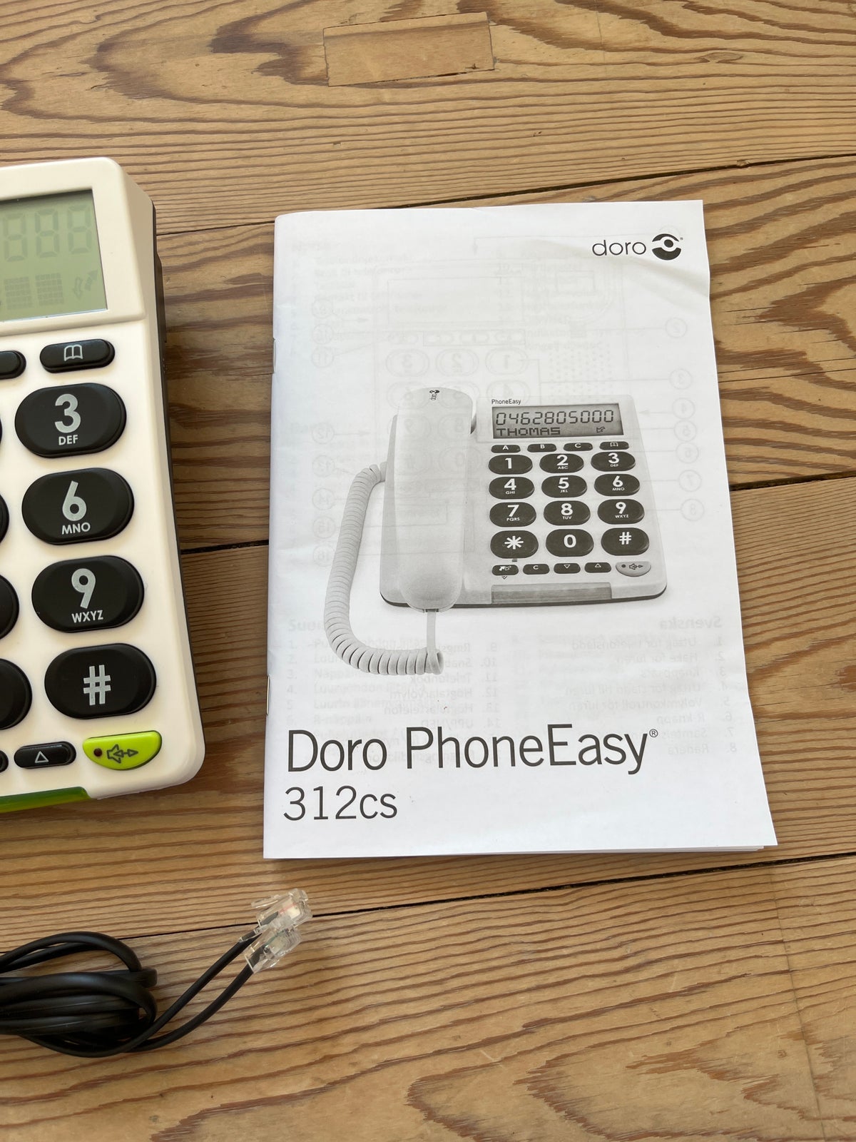 Bordtelefon, Doro, Doro phone easy 312xs