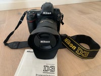 Nikon D3, spejlrefleks, God