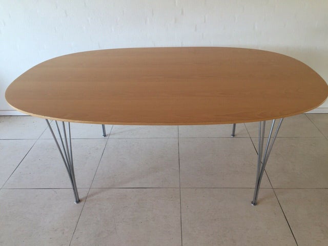Piet Hein, bord, Super elipsebord bord i lys bøgefiner.…