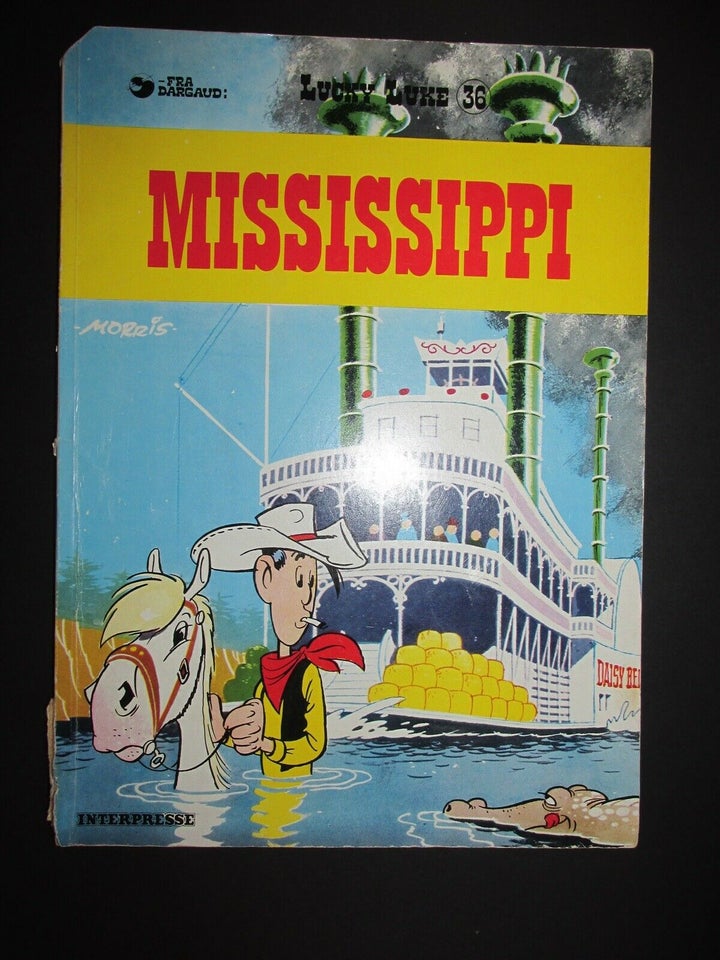 Tegneserier, Lucky Luke Album nr. 36 Mississippi.