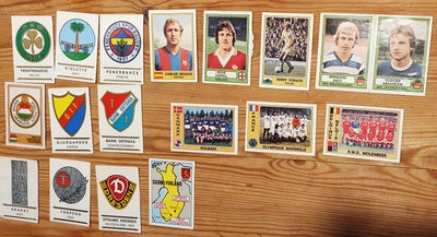 Klistermærker, Panini Klubkort / spillerkort, EURO Football 1978 og før
1.rk. Panathinaikos 127, Vio