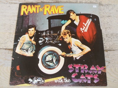 LP, STRAY CATS, RANT N' Rave, Rock, Made in Holland 1983 Arista Records ARI 9005
vinyl  vg
cover  vg