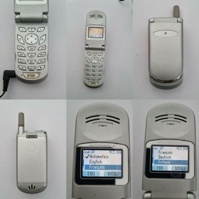 Motorola V150, 1 MB , Perfekt, Retro klaptelefon fra den tid hvor producenterne konkurrerede om hvem