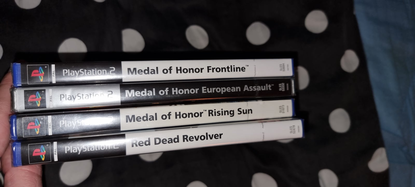 Medal of honor & Red Dead Revolver uåbnede, PS2