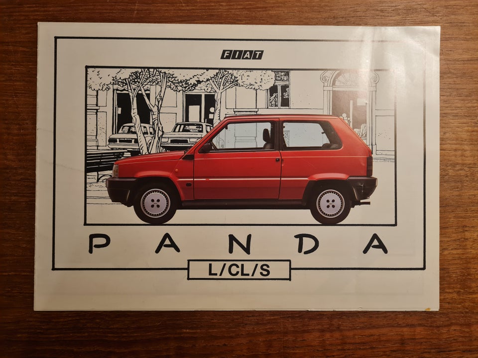 Fiat Panda modelbrochure fra omkring 1980.

14 s...