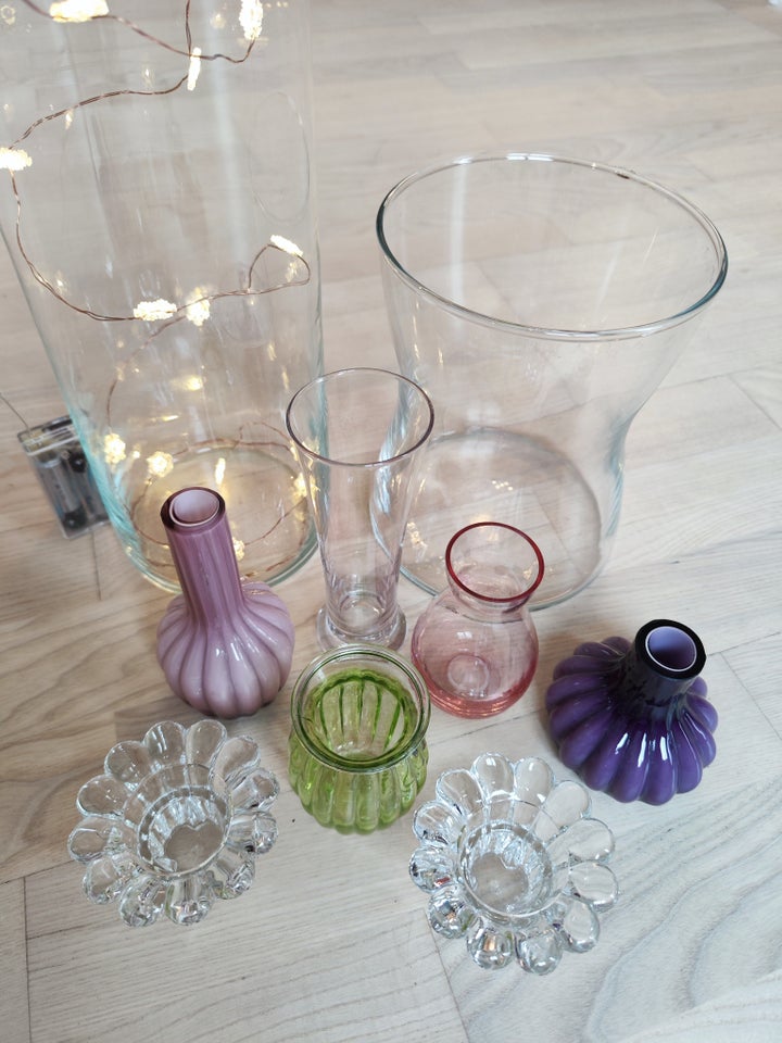 Vaser i forskellige former og størrelser