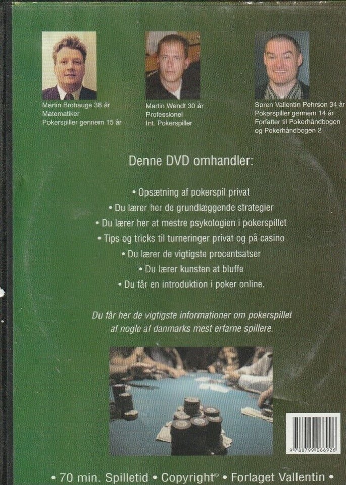 Poker vejen til succes , DVD, andet